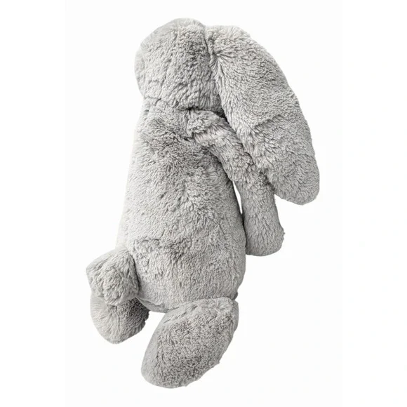 Jellycat London Gray Bashful Bunny Rabbit Medium 12" Floppy Ears Plush Lovey - Picture 12 of 15